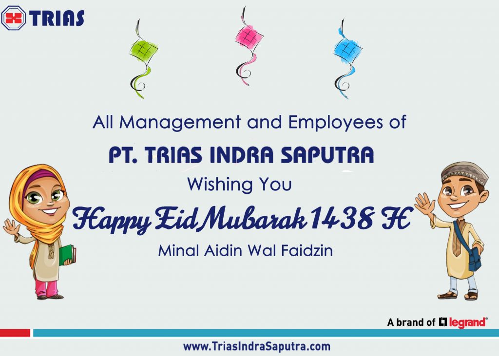 Idul Fitri Holidays 2017. Our Office will be open again on 03rd July 2017